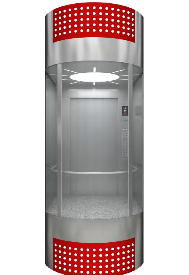 FJ-B-G31 elevator cabin